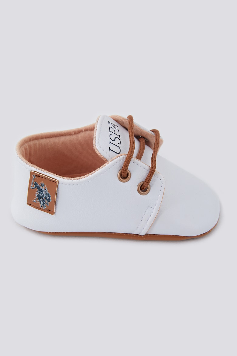 Сапоги из экокожи U S Polo Assn , белый