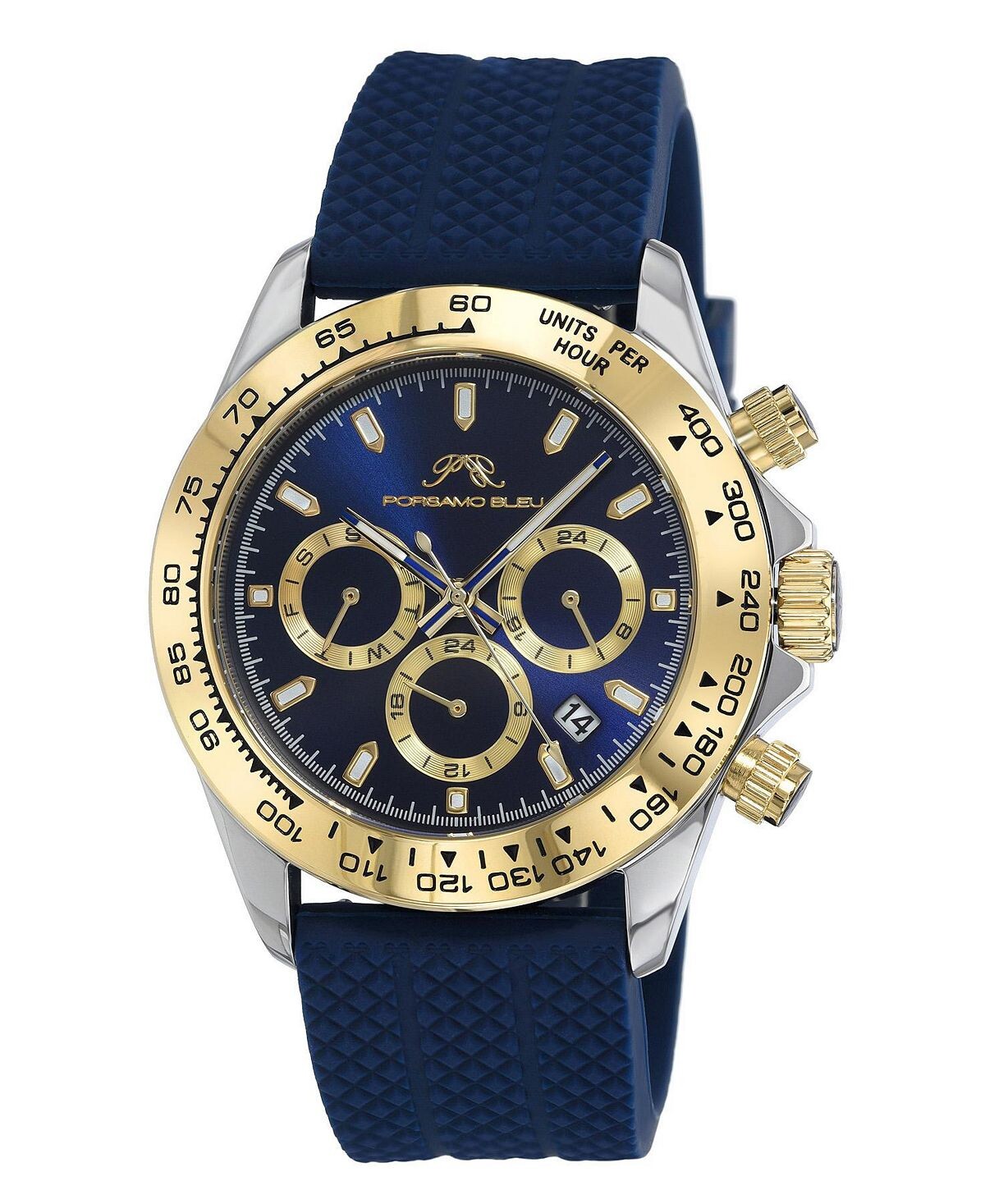 

Мужские часы Preston с силиконовым ремешком 1034CPRR Porsamo Bleu