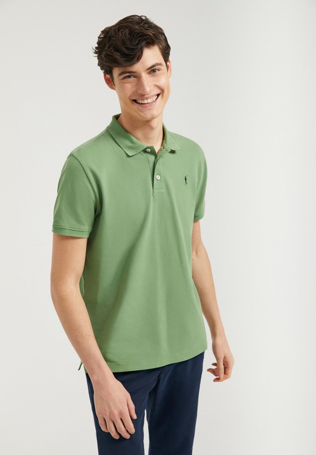 

Поло Regular Fit Ninogoal B P Mc Polo Club, цвет green loden