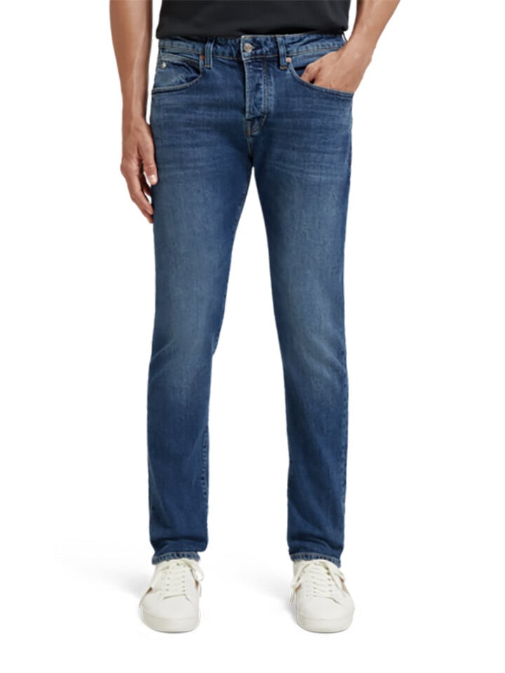 

Джинсы Scotch & Soda Slim fit, темно синий