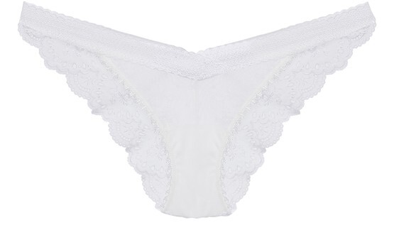 

Бразильские трусы из хлопка La Perla, белый