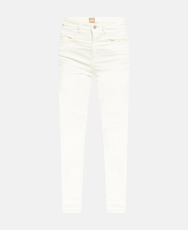 

Вельветовые брюки Boss Orange, цвет Wool White