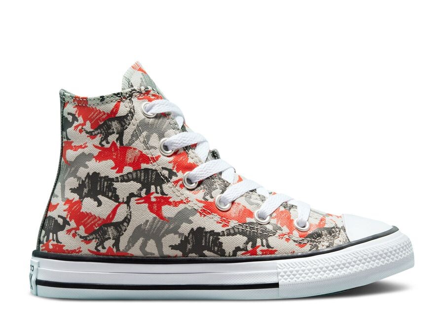 

Кроссовки Converse Chuck Taylor All Star High Gs 'Dino Daze - Mouse', серый