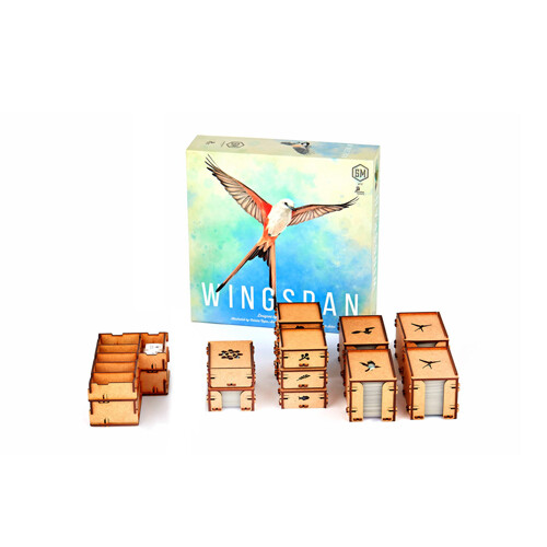 

Коробка для хранения настольных игр E-Raptor Insert Wingspan + Expansions