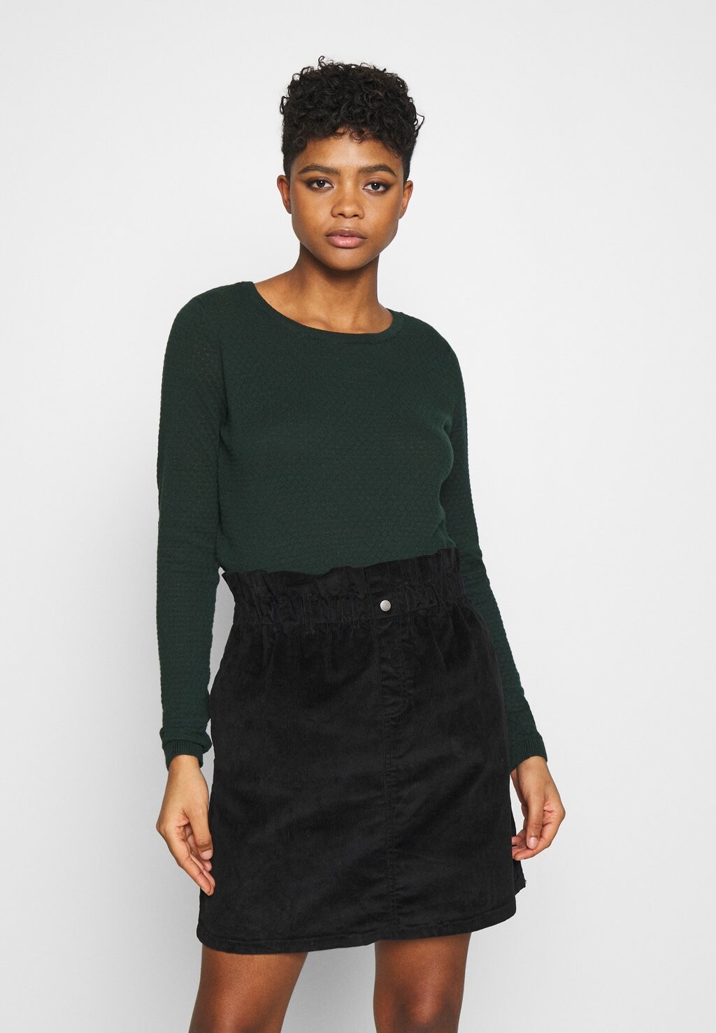 

Джемпер Vero Moda Vmcare Structure Ls O-Neck Ga Noos, сосновая роща, Серый
