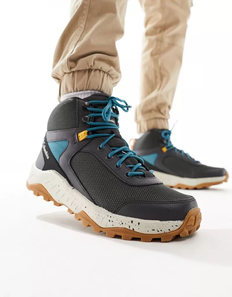 

Темно-серые походные ботинки Columbia Trailstorm Ascend со средним голенищем