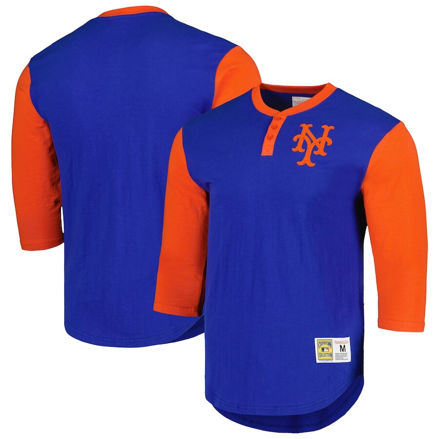 

Футболка с длинным рукавом Mitchell & Ness New York Mets, роял