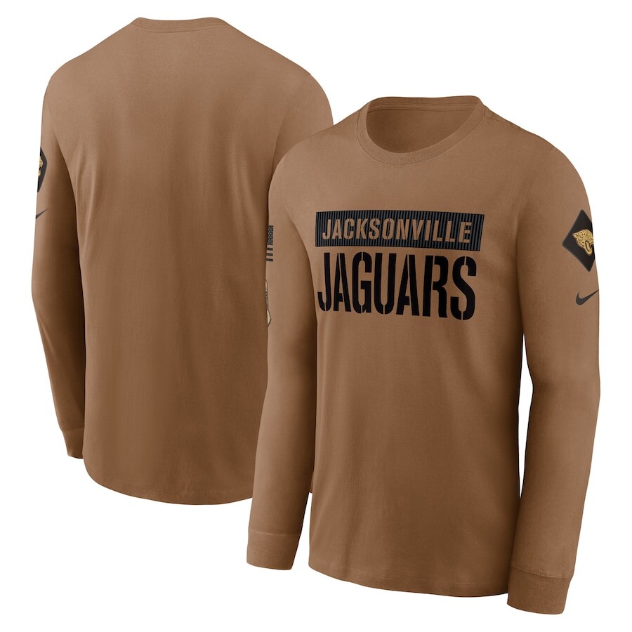

Футболка с длинным рукавом Nike Jacksonville Jaguars, коричневый