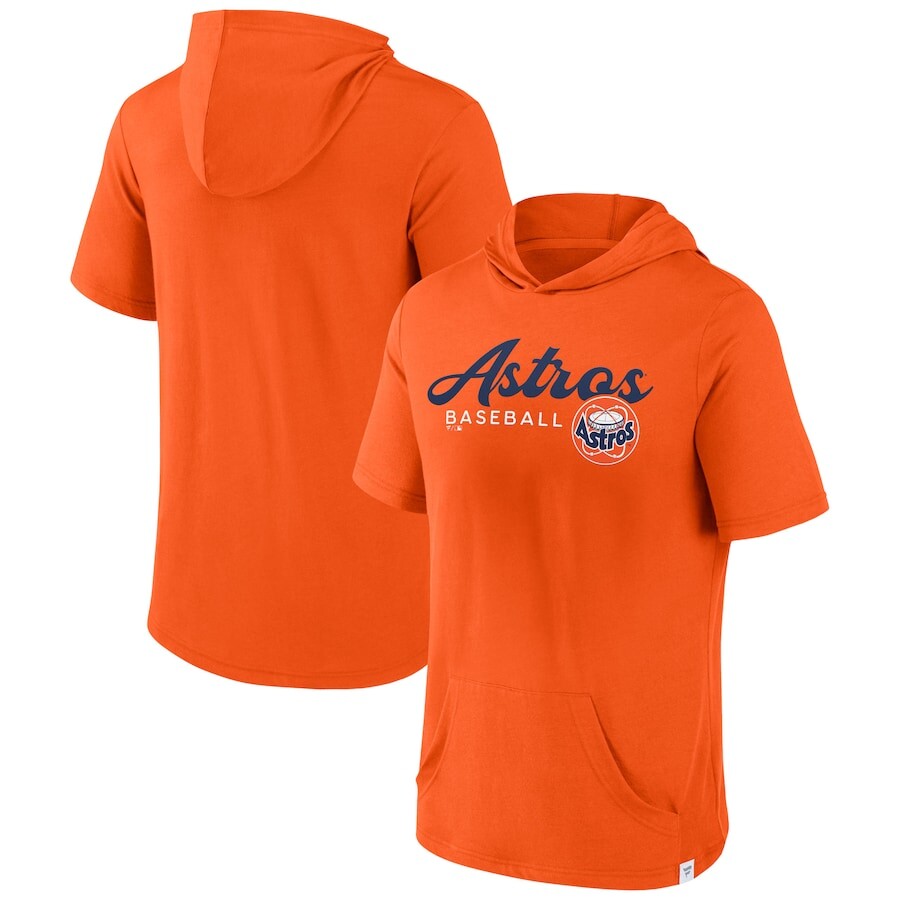 

Пуловер с капюшоном Fanatics Branded Houston Astros, оранжевый