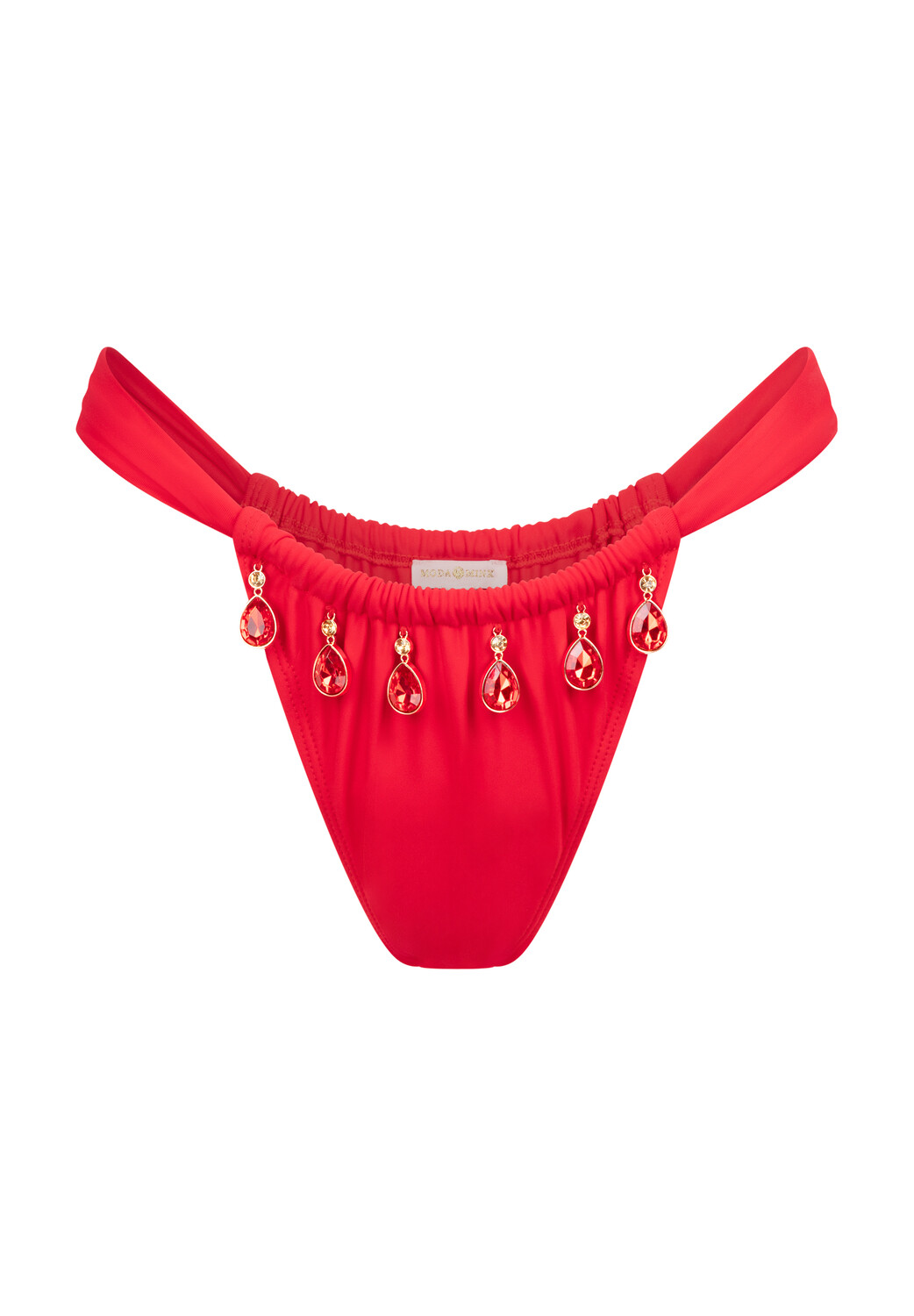 

Плавки бикини Moda Minx Bikini Hose Selene Droplet Rouched Fixed, красный