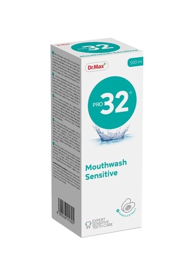 

Ополаскиватель для рта, 500 мл Pro32 Mouthwash Sensitive Dr.Max, Dr. Max Pharma