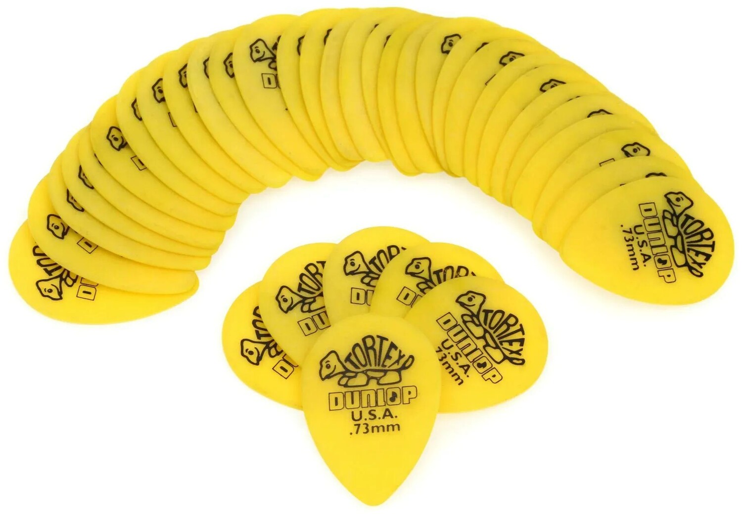 

Медиаторы Dunlop Tortex Small Teardrop, желтые, 0,73 мм (36 шт. в упаковке)