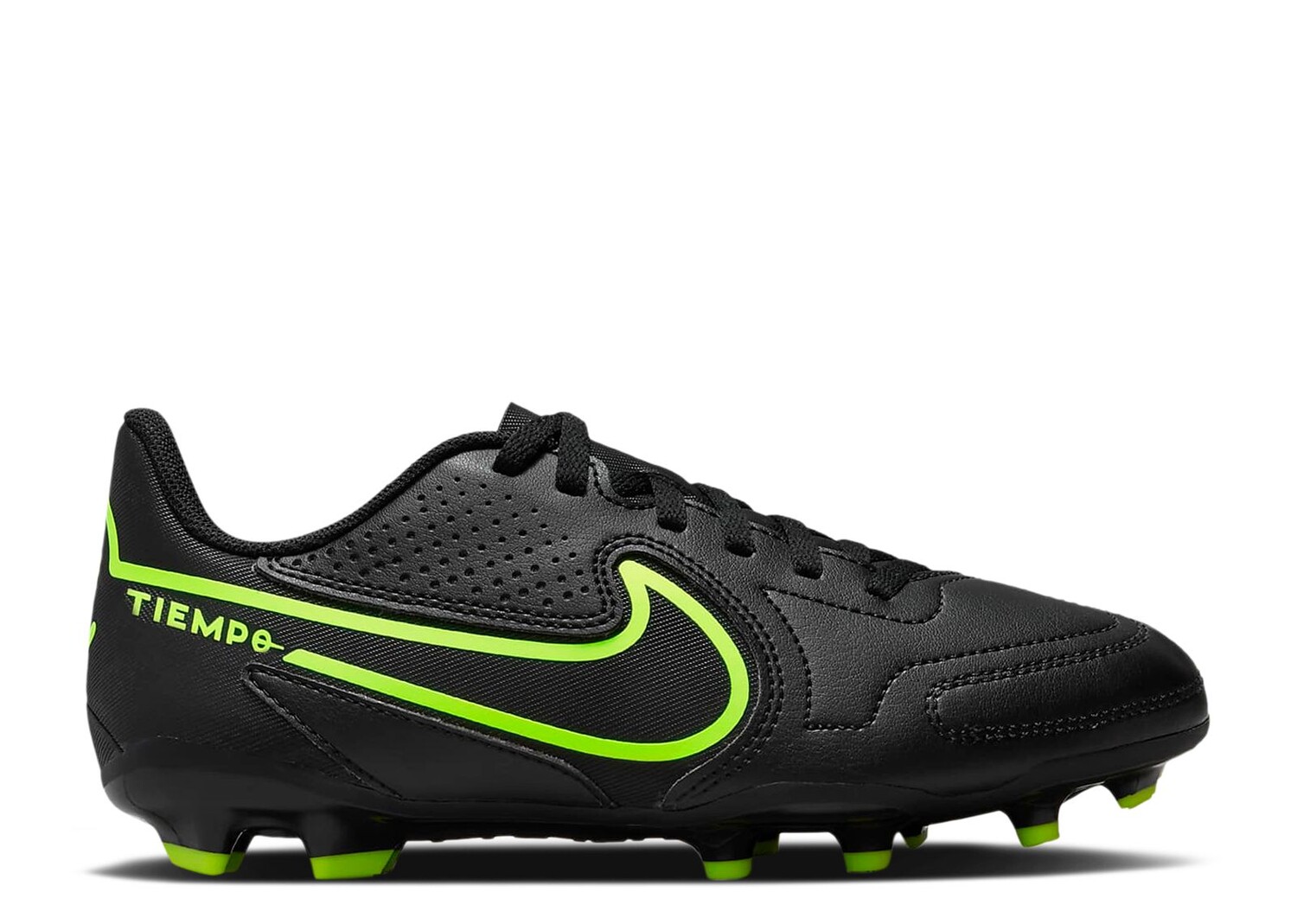 

Кроссовки Nike Tiempo Legend 9 Club Mg Gs 'Black Volt', черный