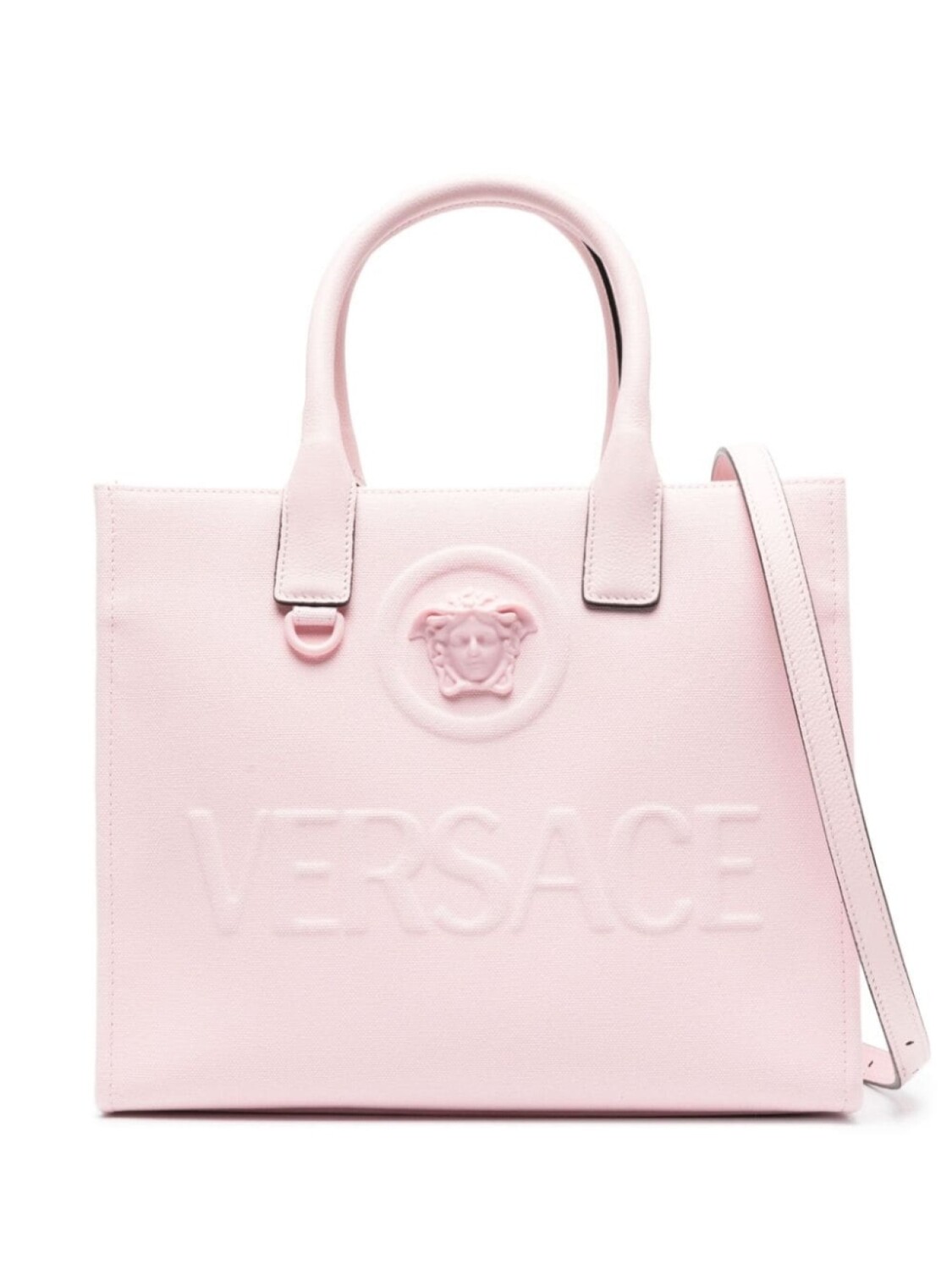 

Versace маленькая сумка-тоут La Medusa, розовый