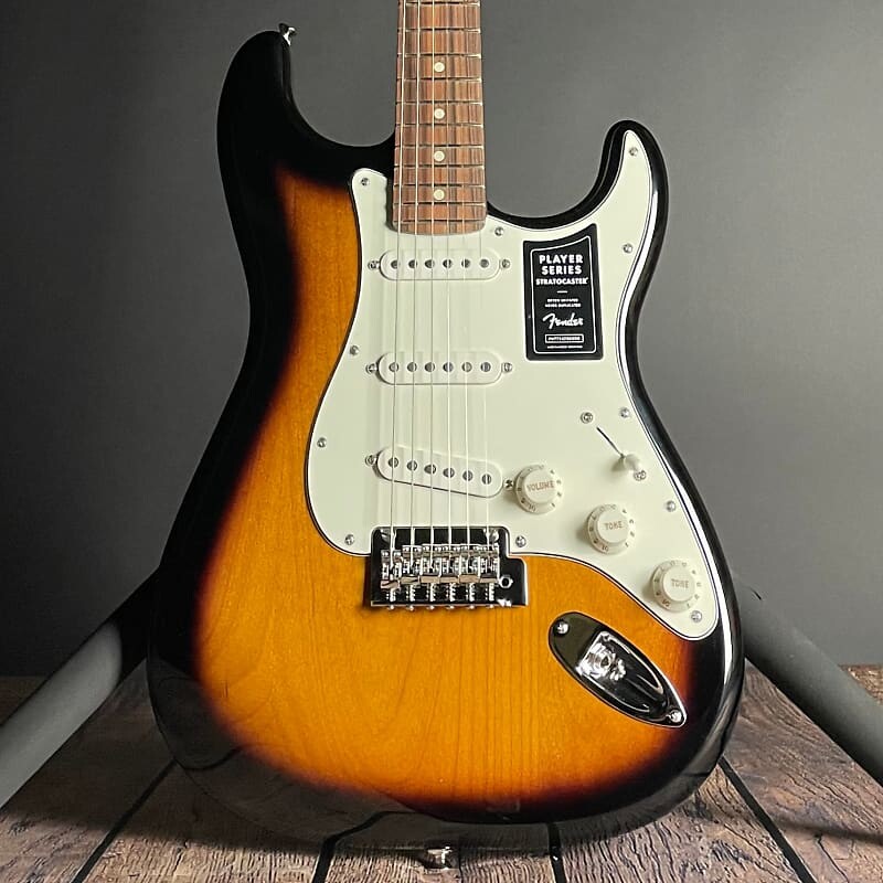 

Электрогитара Fender Player Stratocaster, Pau Ferro- Anniversary 2-Color Sunburst