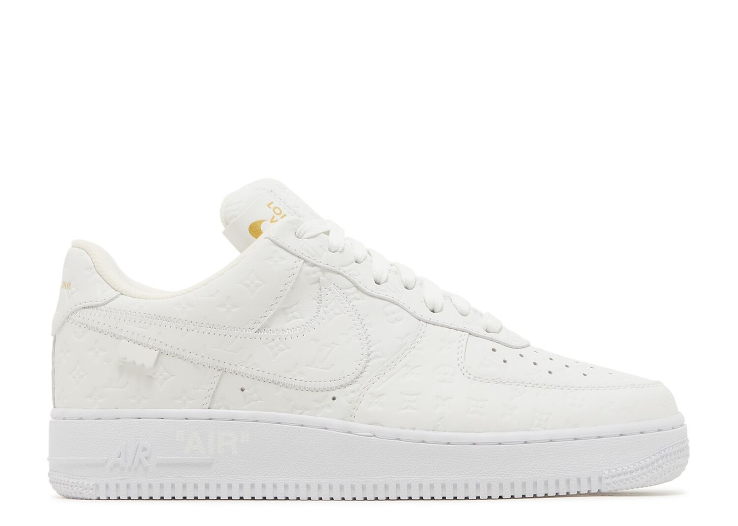 

Кроссовки Nike Louis Vuitton X Air Force 1 Low 'Triple White', белый
