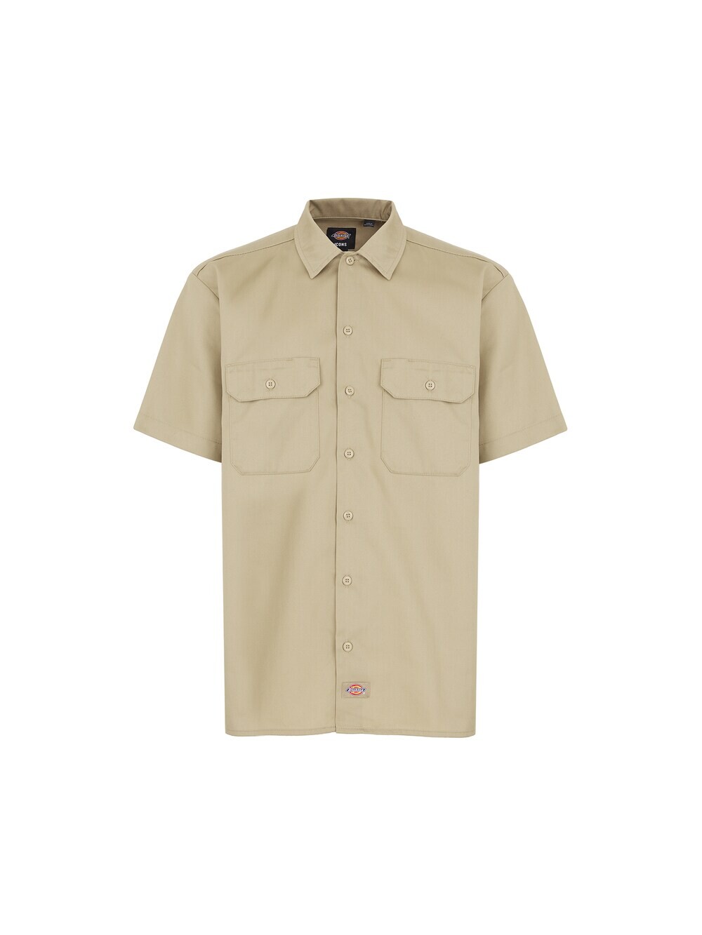 

Комфортная рубашка на пуговицах Dickies work shirt, светло-бежевый