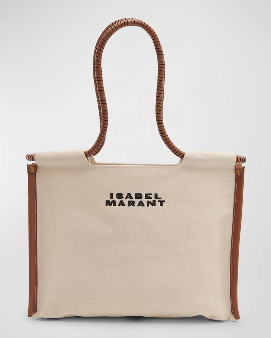 

Холщовая большая сумка Toledo Isabel Marant