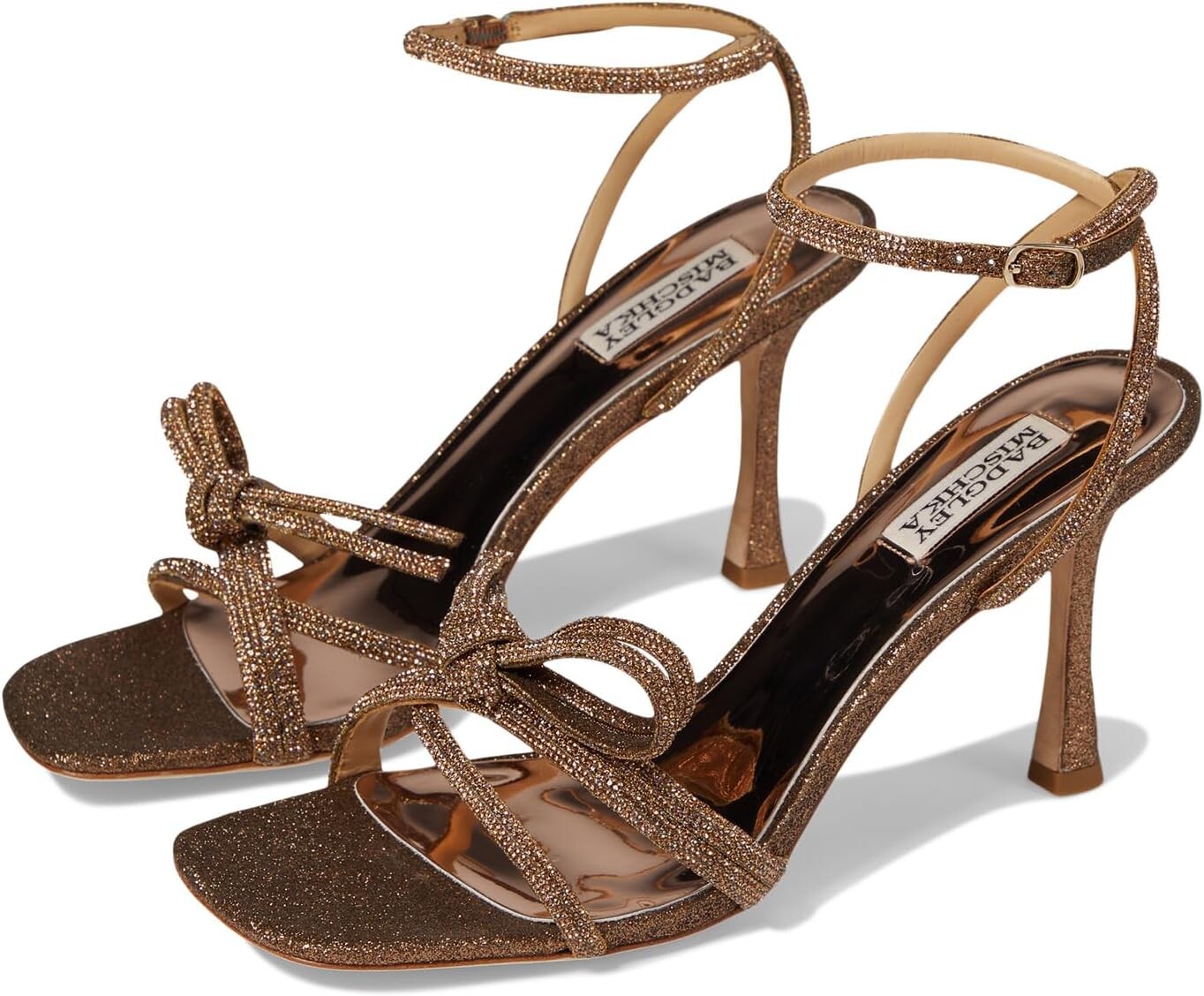 

Босоножки Effie Badgley Mischka, бронза