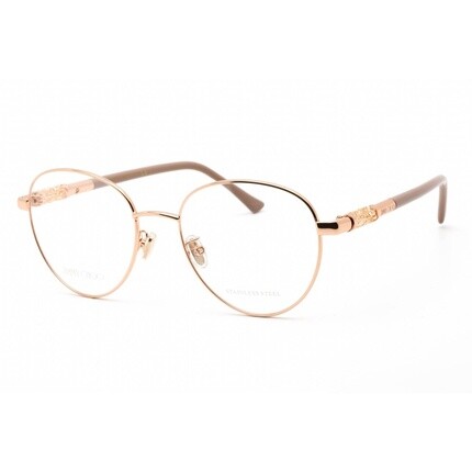 

Jimmy Choo Мужские очки в прямоугольной оправе из медного и золотого металла JC296/G 0DDB 00