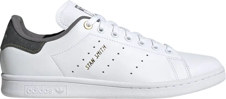 

Кроссовки Stan Smith 'Luxury Pack - Carbon', белый, Серый, Кроссовки Stan Smith 'Luxury Pack - Carbon', белый