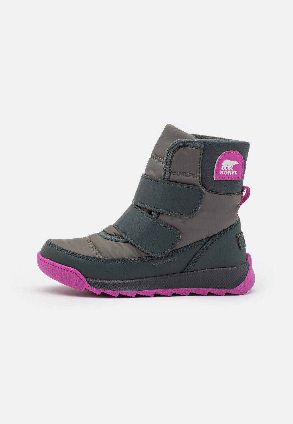 

Снегоступы/зимние ботинки CHILDRENS WHITNEY STRAP WP UNISEX Sorel, цвет quarry/grill