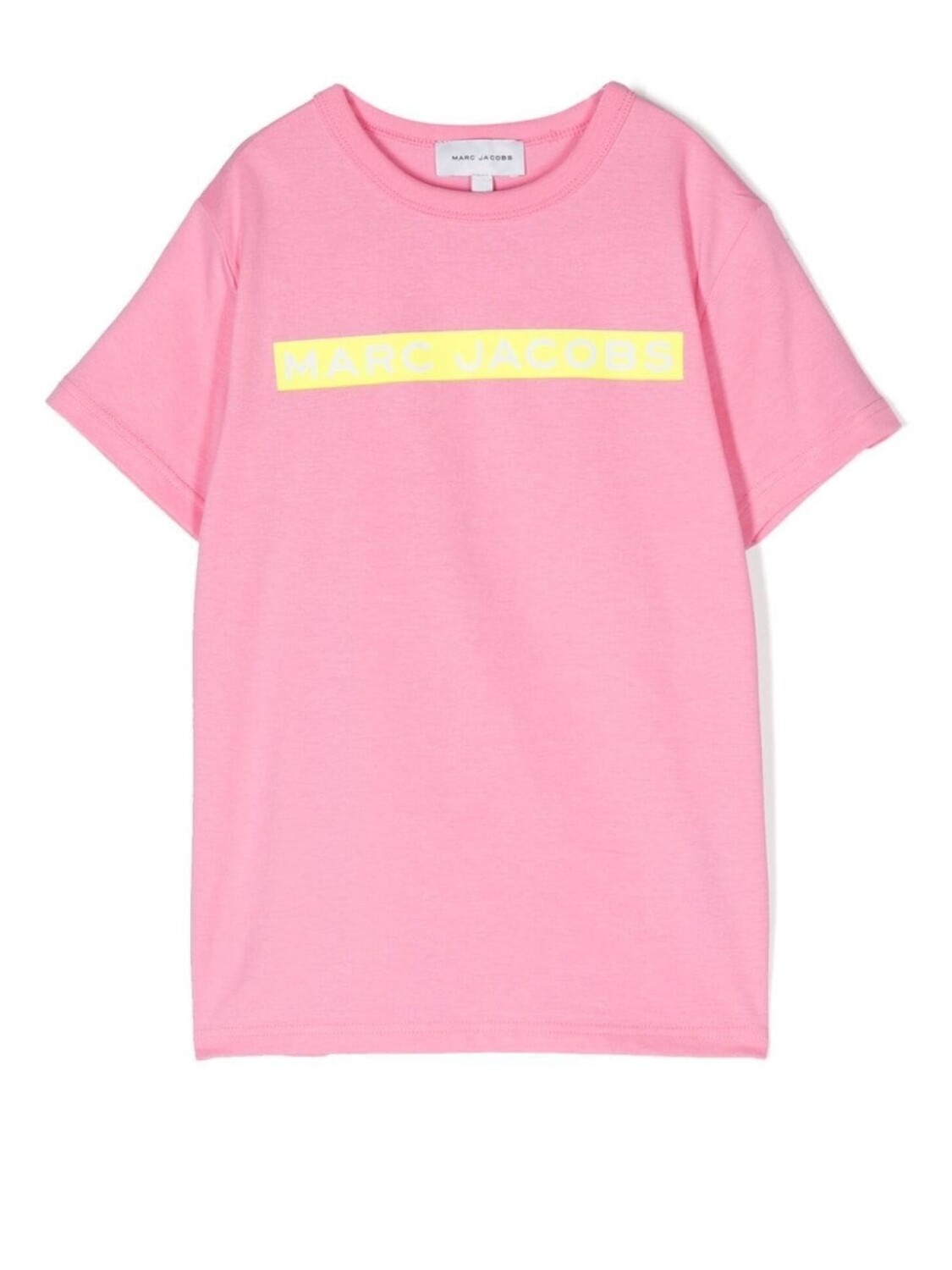 

Marc Jacobs Kids футболка с логотипом, розовый
