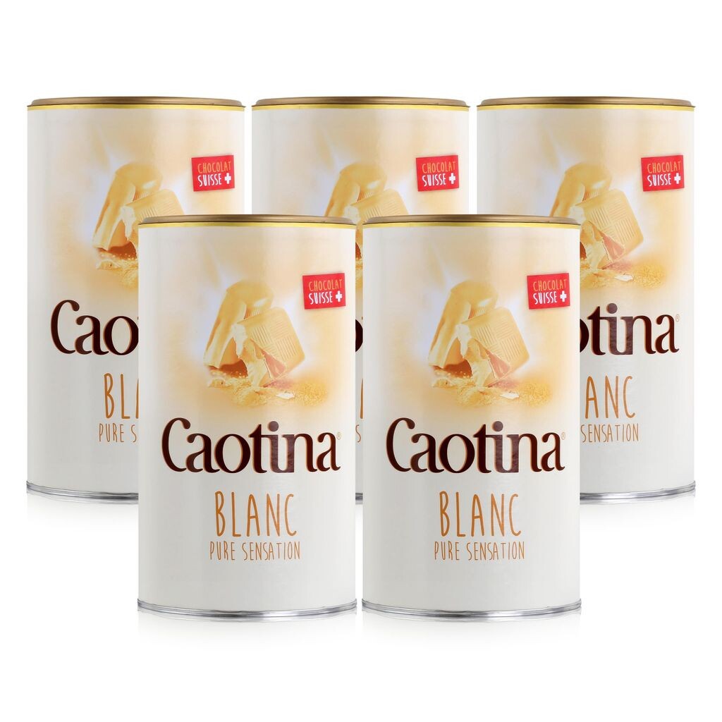 

Питьевой шоколад Caotina Blanc - какао-порошок с белым шоколадом (5 шт. в упаковке) Wander