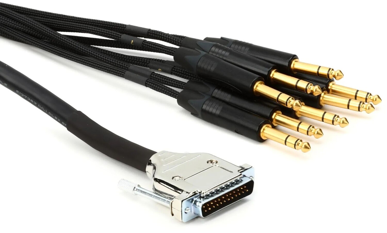 

8-канальный аналоговый интерфейсный кабель Mogami Gold DB25-TRS — 20 футов