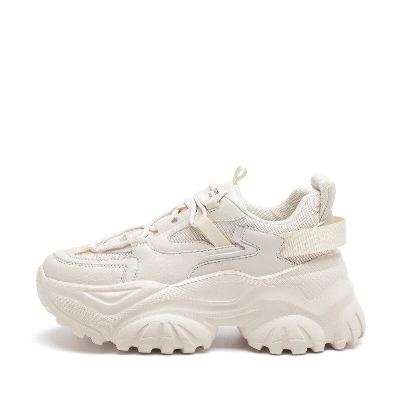 

Кроссовки AGSDON Chunky Sneakers Women's Low-top, бежевый