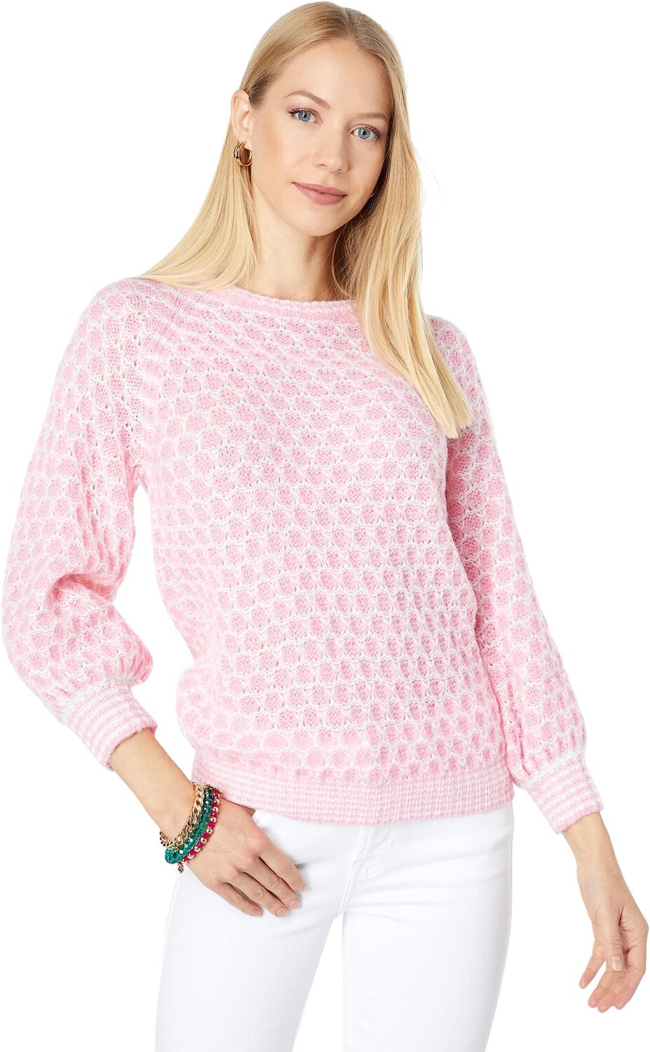 

Свитер Корабель Lilly Pulitzer, цвет Mandevilla Baby Honeycomb