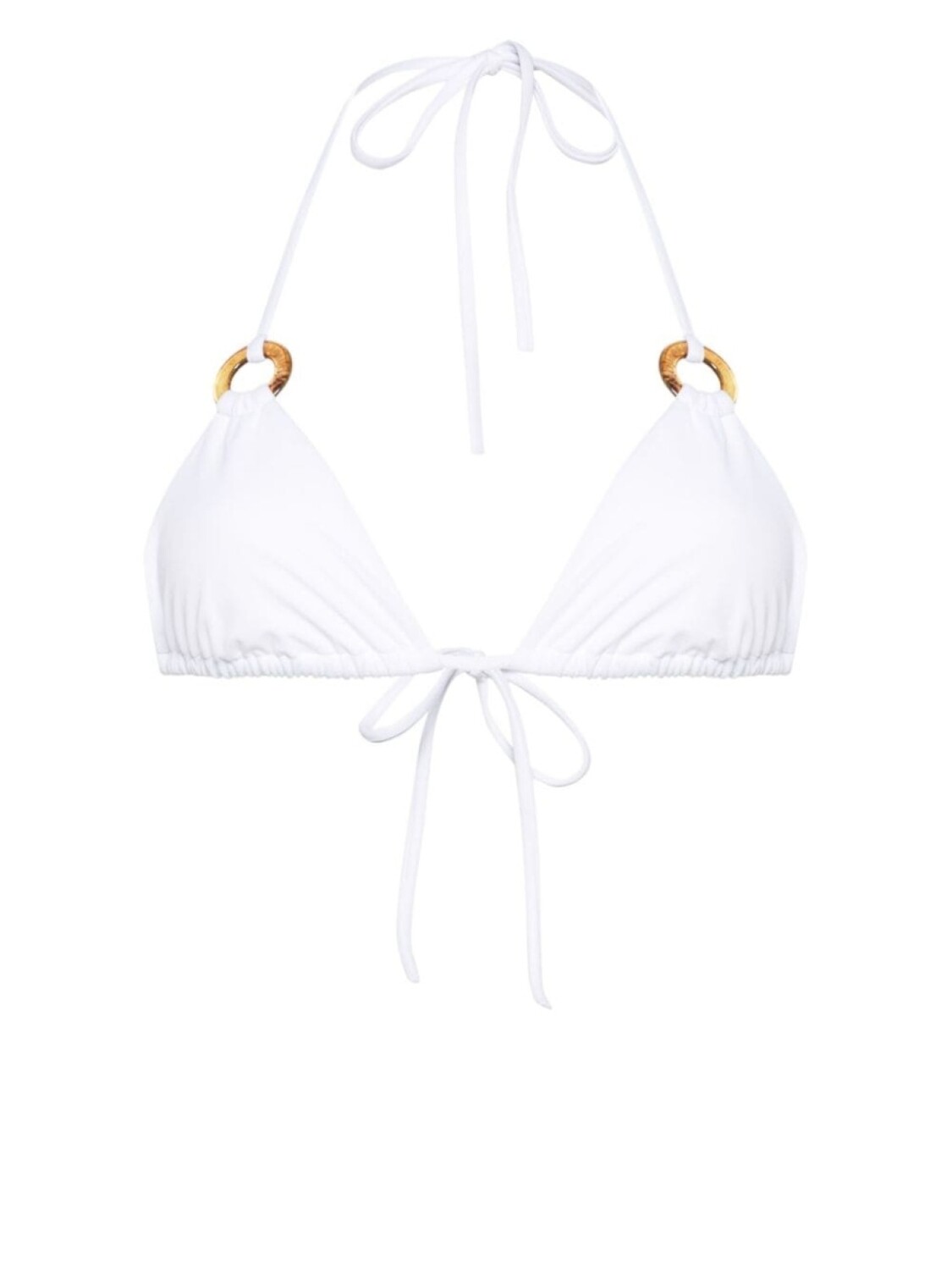 

Dsquared2 топ бикини с треугольными чашками, белый