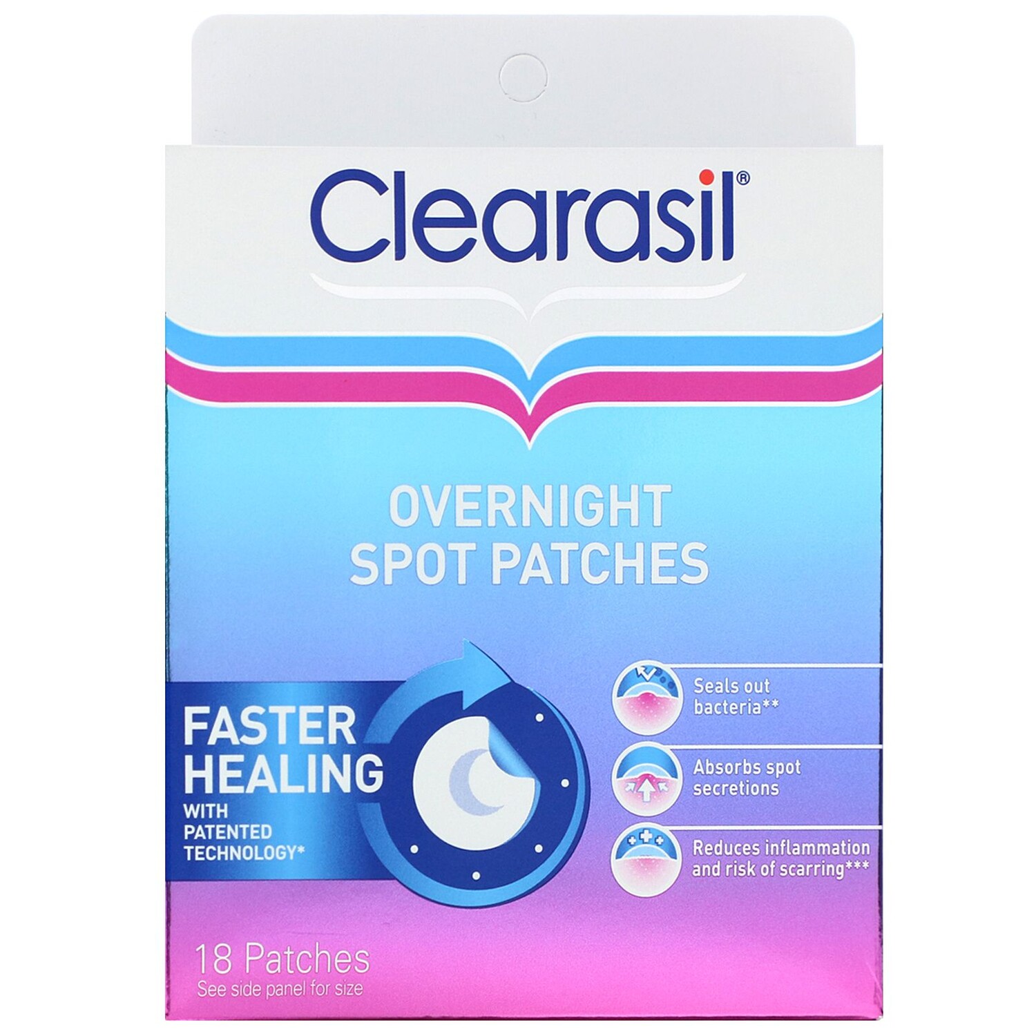 

Clearasil Overnight Spot Patches 18 Patches