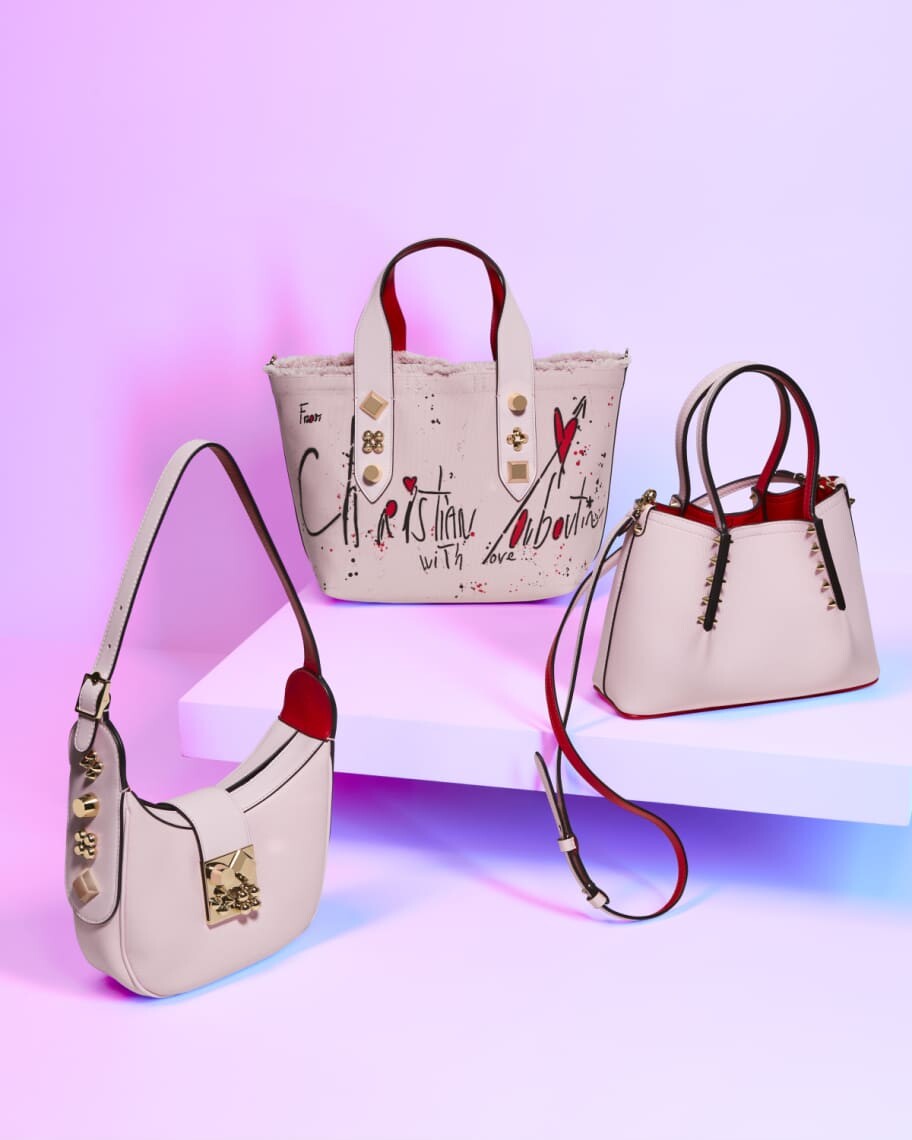 

Мини-сумка через плечо Cabarock Spike Tote Christian Louboutin
