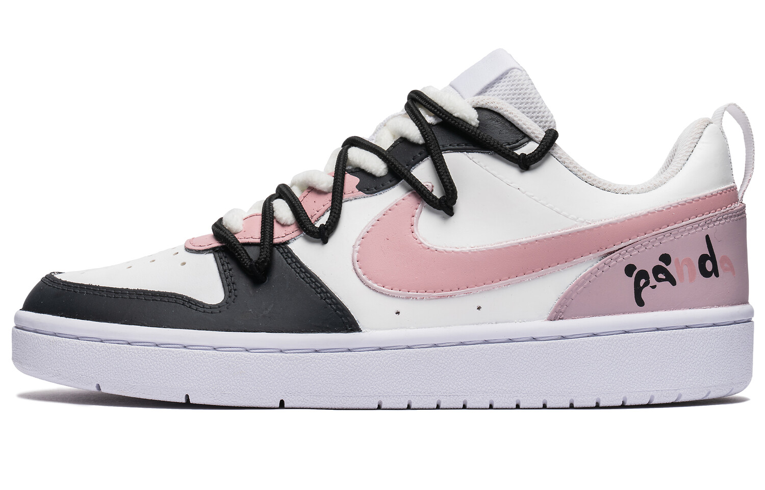 

Кроссовки Nike Court Borough Skateboarding Shoes Women's Low-top White, синий