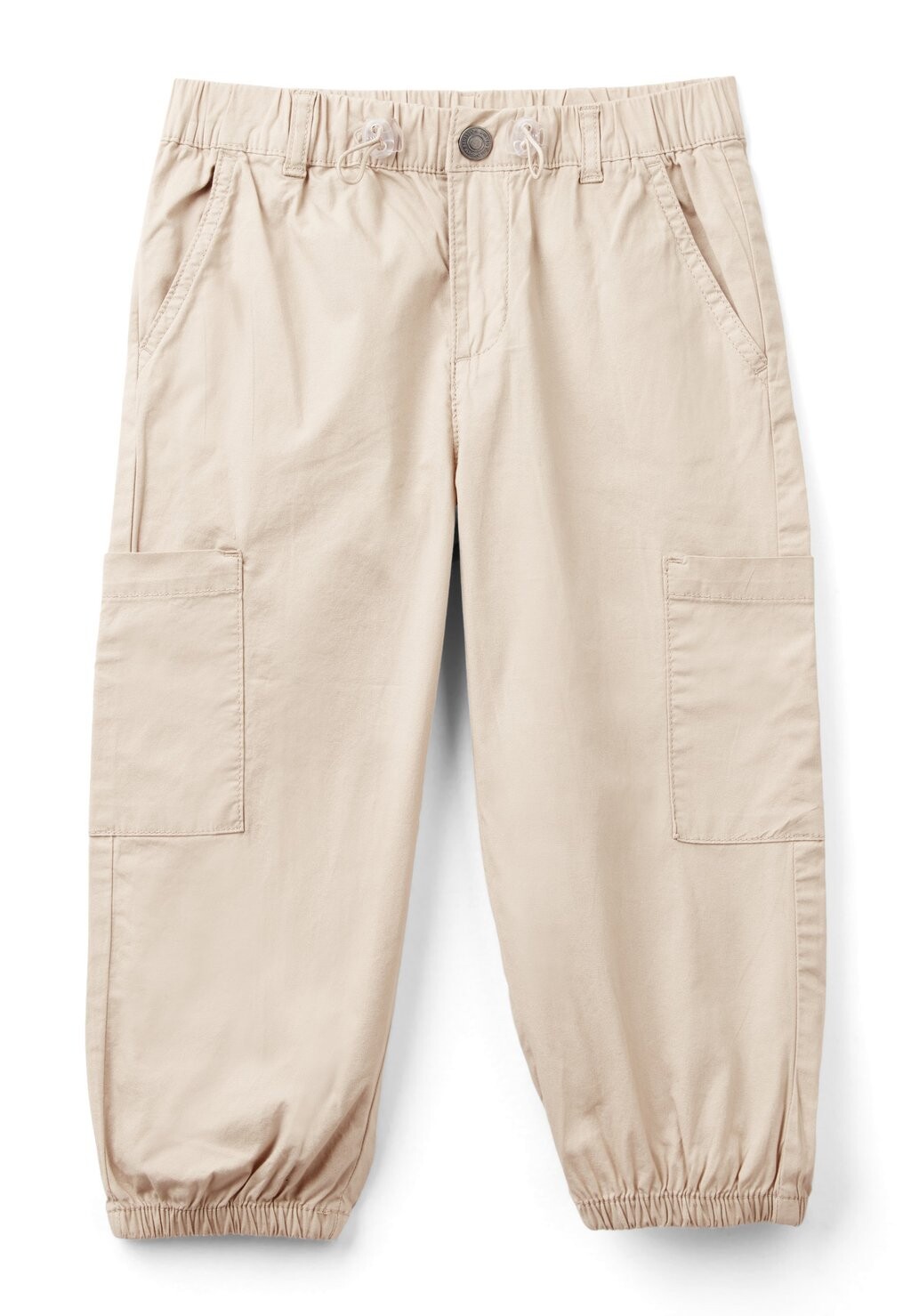 

Брюки из ткани United Colors of Benetton, цвет beige