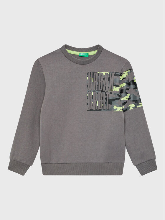 

Толстовка обычного кроя United Colors Of Benetton, серый