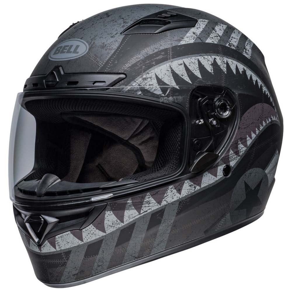 

Шлем полнолицевой Bell Moto Qualifier Dlx Mips Devil May Care, черный