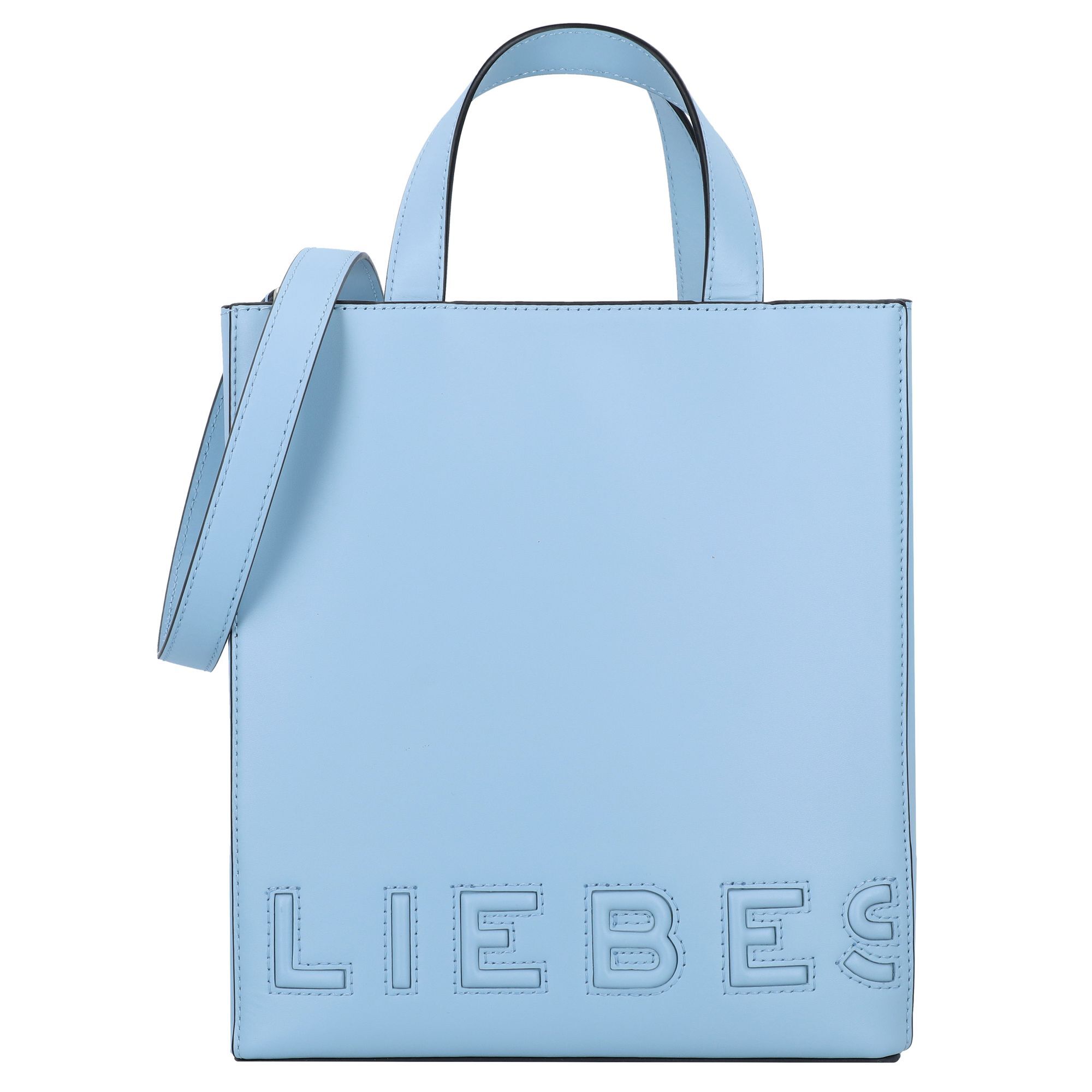 Сумка LIEBESKIND BERLIN Paper Bag Handtasche S Leder 22 cm, цвет breath