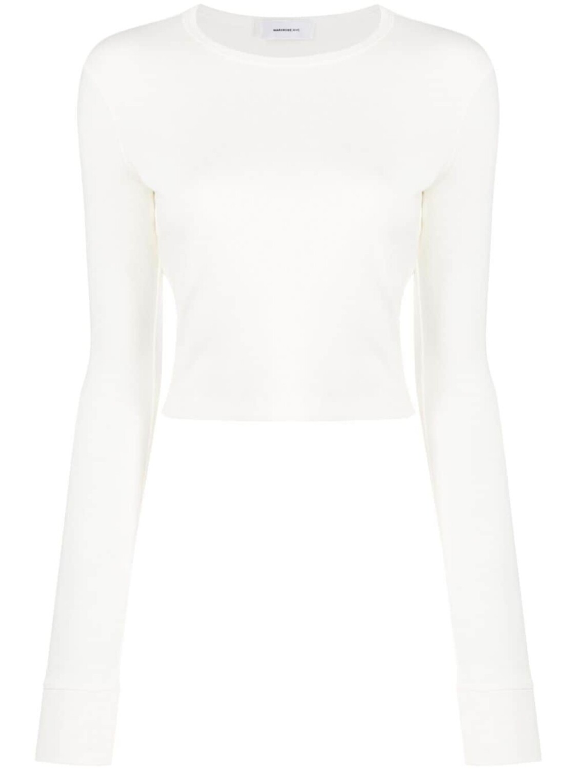 

WARDROBE.NYC топ с длинными рукавами из коллаборации с Hailey Bieber, белый