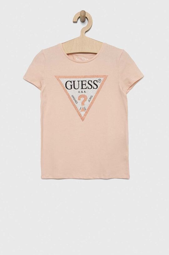 

Детская футболка Guess, розовый