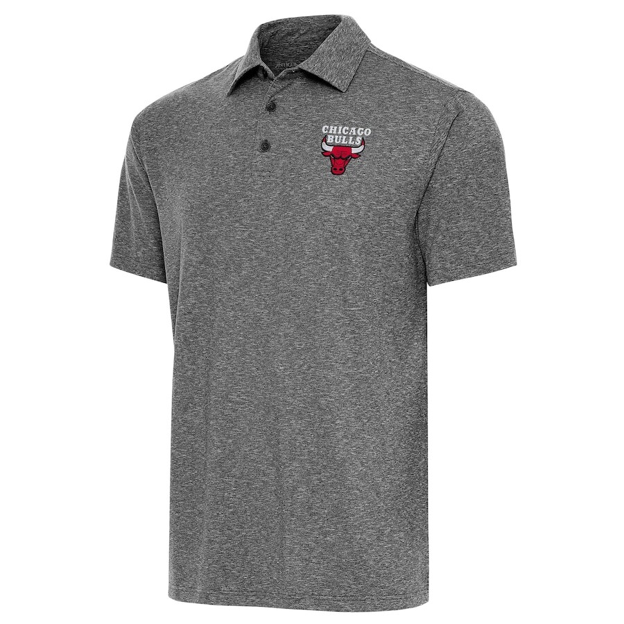 

Поло с коротким рукавом Antigua Chicago Bulls, черный