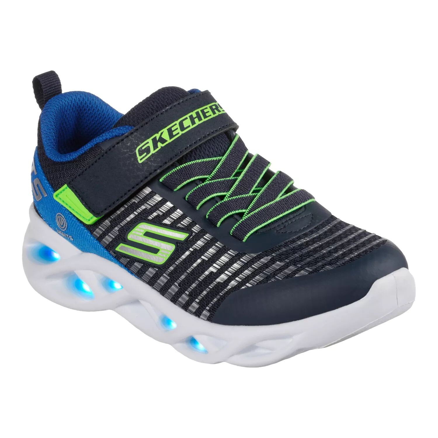 

Светящиеся туфли для мальчиков Skechers Twisty Brights Novlo Skechers