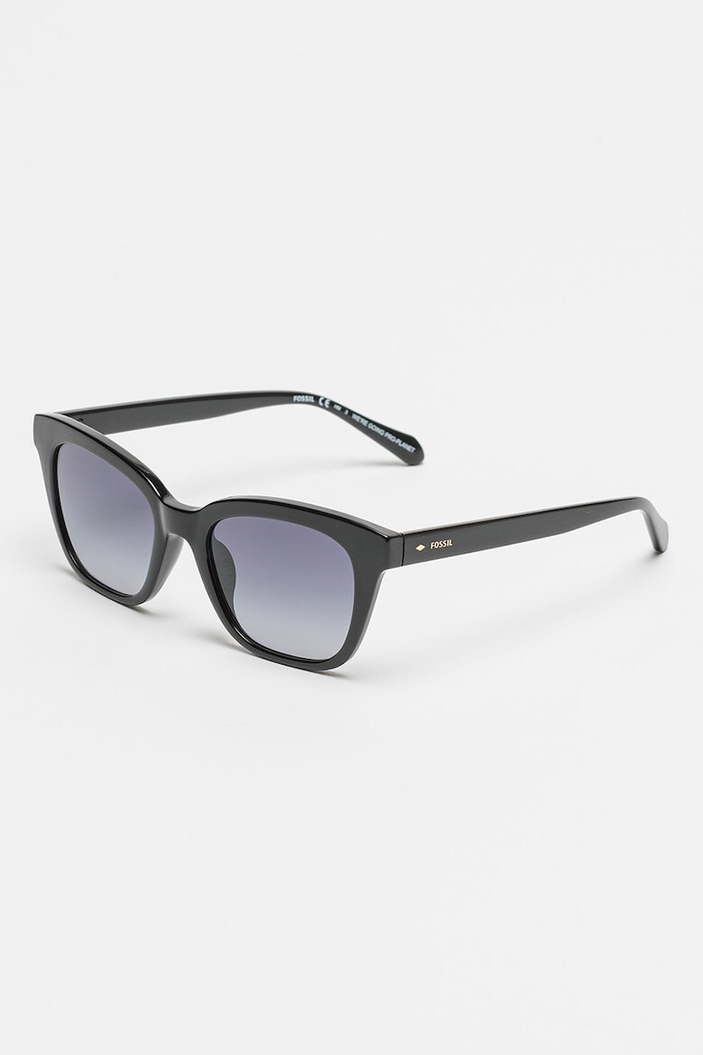 

Солнцезащитные очки Wayfarer с градиентом Fossil, черный