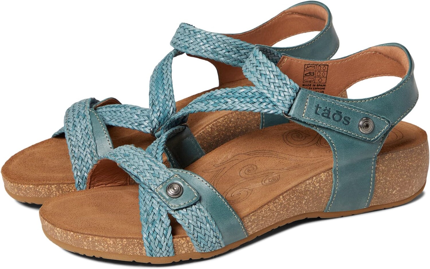 

Босоножки Trulie Taos Footwear, цвет Lake Blue