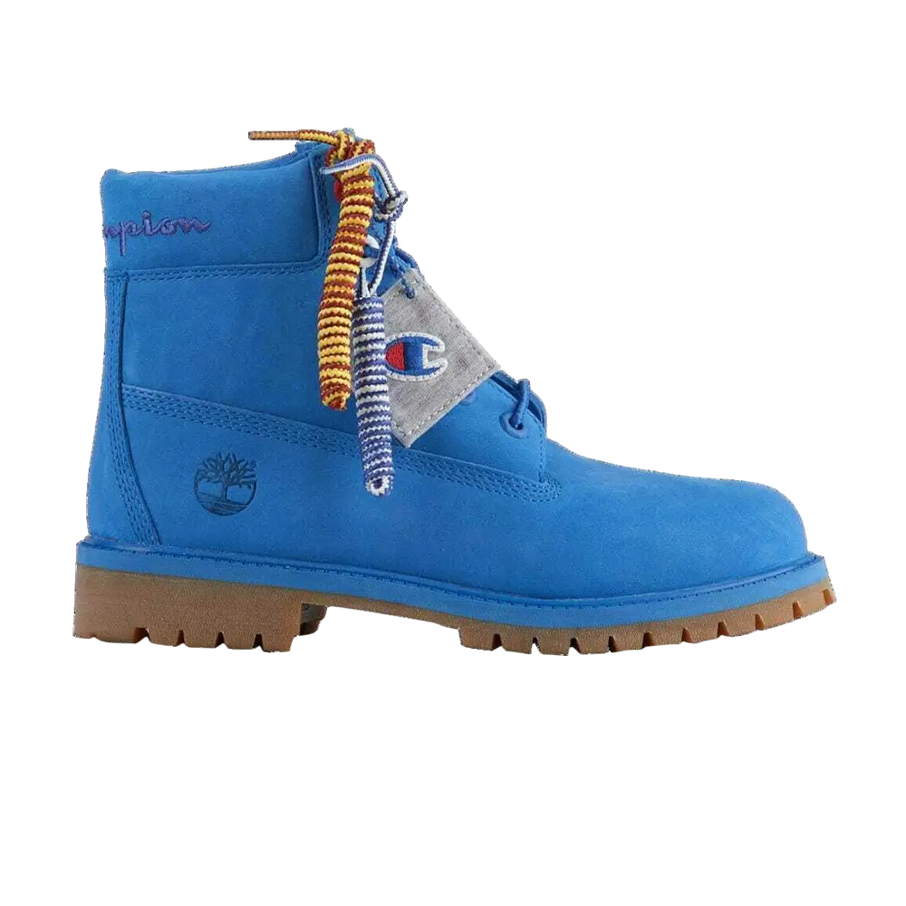 

Водонепроницаемые ботинки премиум-класса Champion x 6 дюймов Timberland, синий