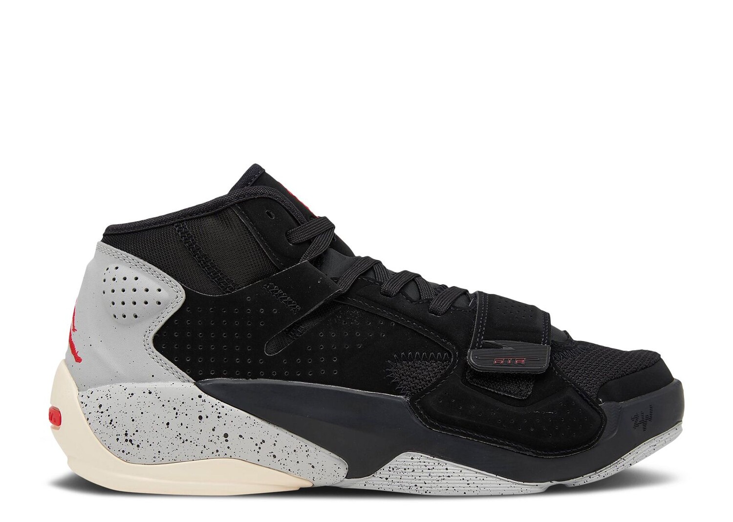 

Кроссовки Air Jordan Jordan Zion 2 Gs 'Black Cement', черный