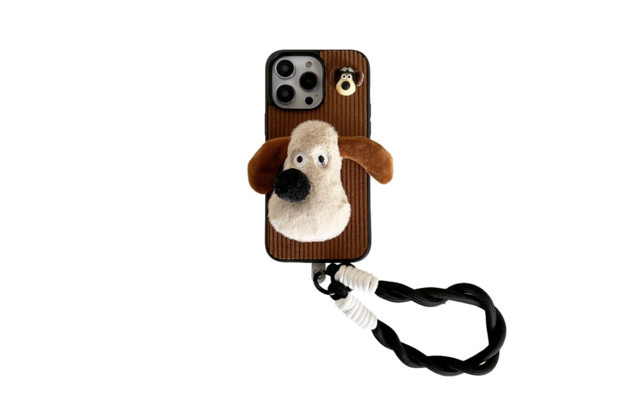 

Corbellati Чехол для телефона, Black and white panda with lanyard