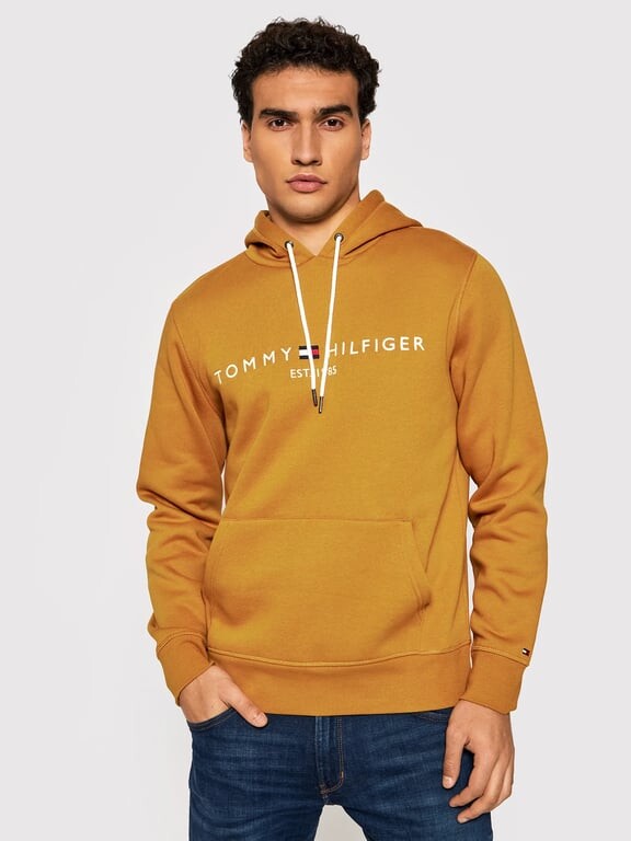 

Свитшот Tommy Hilfiger для мужчин, коричневый