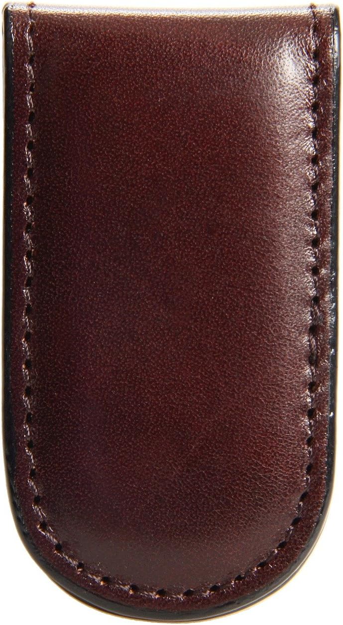 head layer leather leather money clip short men s leather clip hot crazy horse skin money baotou layer cowhide Кошелек Old Leather Collection - Magnetic Money Clip Bosca, цвет Dark Brown Leather